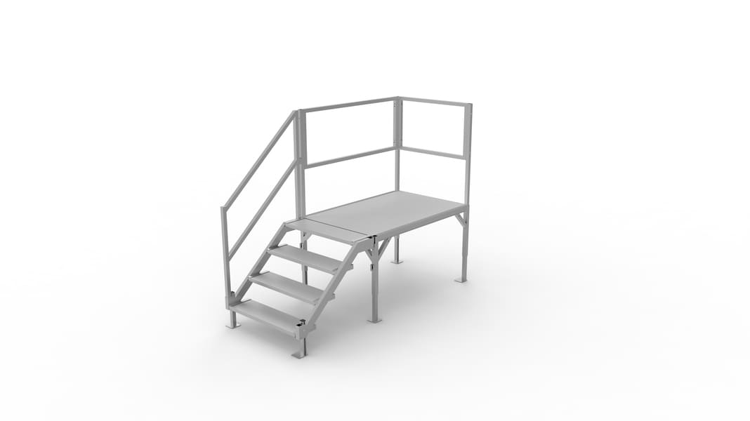 FORTRESS® OSHA STAIR SYSTEM By EZ-ACCESS