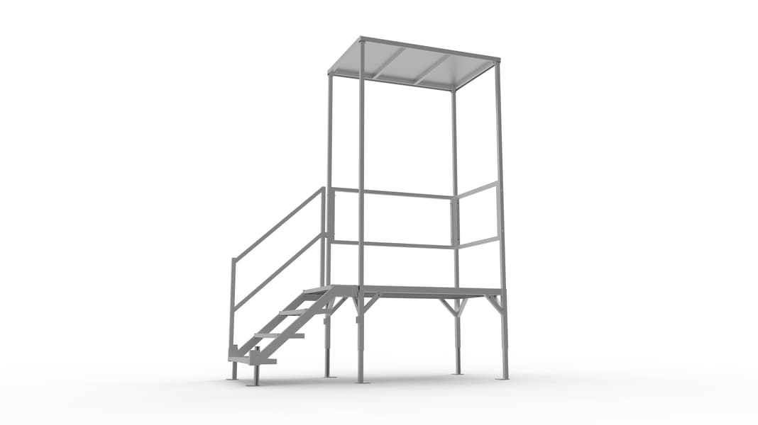 FORTRESS® OSHA STAIR SYSTEM By EZ-ACCESS